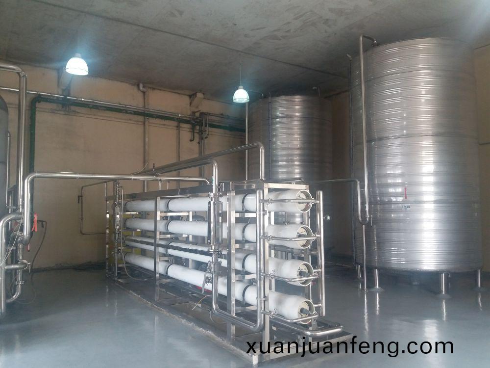 廣東(dong)某(mou)某(mou)酒(jiu)廠(chang)30m3ph純水係統(tong)