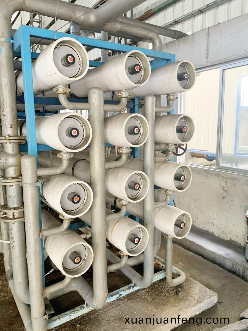 槑(mei)州(zhou)某(mou)某紙業(ye)80m3ph除鹽水(shui)係統現(xian)場(chang)圖(tu)片(pian)