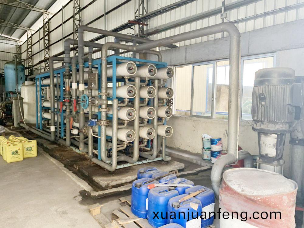 槑州(zhou)某某(mou)紙(zhi)業80m3ph除鹽(yan)水(shui)係統現(xian)場圖片(pian)