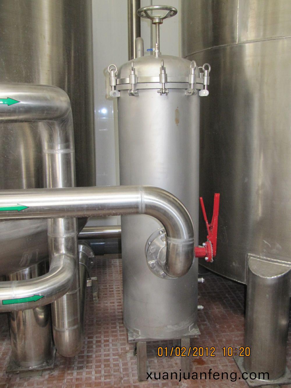 飲料(liao)廠20m3ph純(chun)水係統