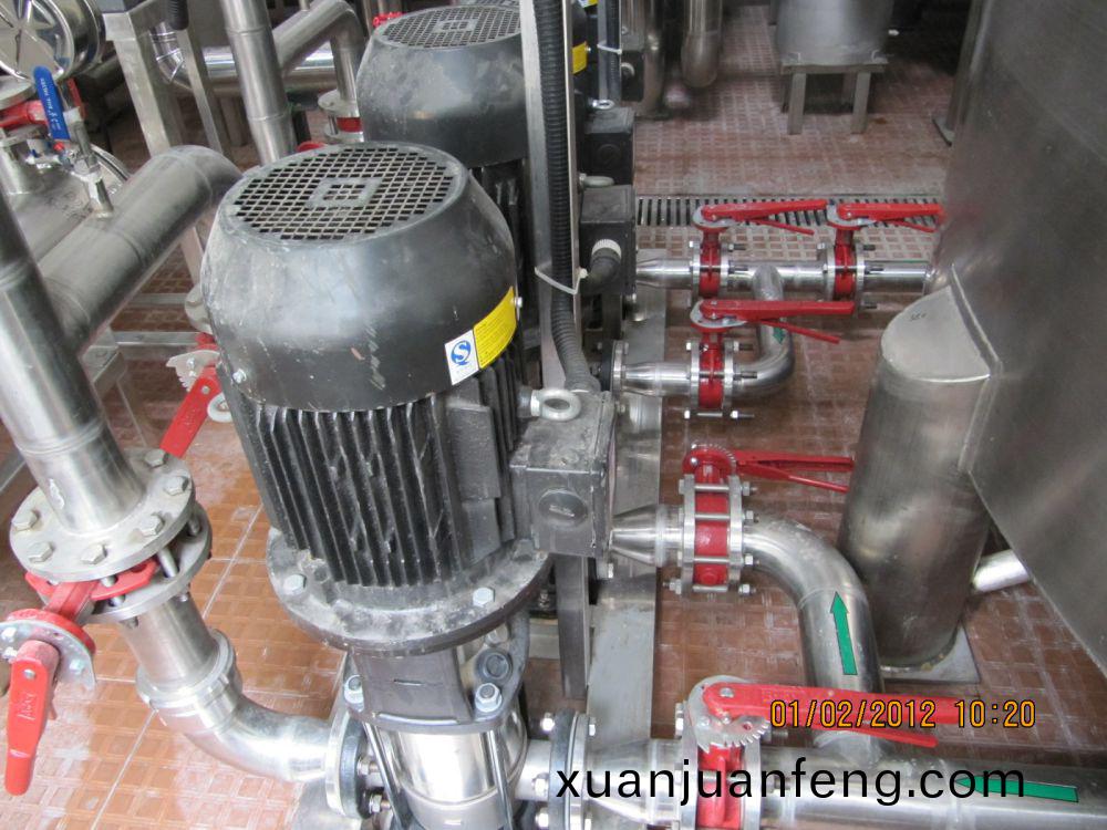 飲料(liao)廠(chang)20m3ph純水(shui)係統