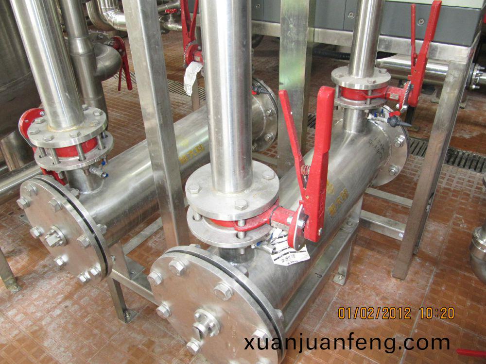 飲(yin)料(liao)廠20m3ph純(chun)水係(xi)統(tong)