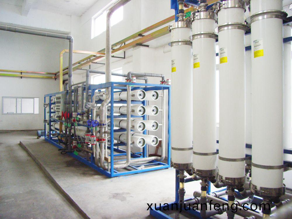 超(chao)濾+反(fan)滲(shen)透除(chu)鹽(yan)設(she)備