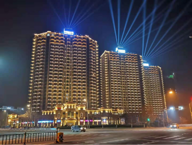 威海市華(hua)瀚大湖公館樓體及週邊景觀亮(liang)化工程